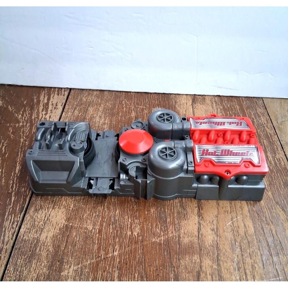 Mattel Hot Wheels Track Power Booster Car Launcher GGF92 Gray Red Motorized TEST